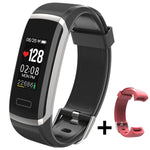 Longet Smart Wristband GT101 Color Screen Men Women Fitness Tracker Bluetooth Heart Rate Monitor Smart Bracelet for Running New