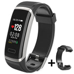 Longet Smart Wristband GT101 Color Screen Men Women Fitness Tracker Bluetooth Heart Rate Monitor Smart Bracelet for Running New