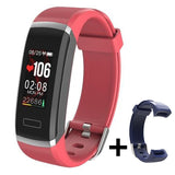 Longet Smart Wristband GT101 Color Screen Men Women Fitness Tracker Bluetooth Heart Rate Monitor Smart Bracelet for Running New