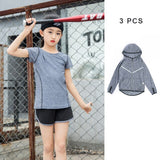 Girls Kids Running Sport Suit Jogging Yoga Underwear Sportswear Girl Gym Fitness Tracksuit Clothes Children Training Underwear