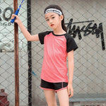 Girls Kids Running Sport Suit Jogging Yoga Underwear Sportswear Girl Gym Fitness Tracksuit Clothes Children Training Underwear