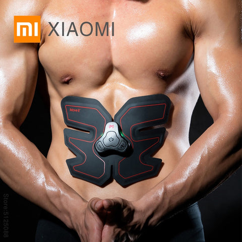 XIAOMI MIJIA Abdominal Muscle Stimulator Trainer EMS Abs Fitness Equipment Training Wireless Electric Smart Fitness At Home Gym