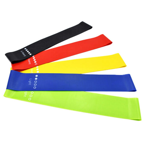 Resistance Bands Exercise Band Workout Fitness Gym Equipment Rubber Loops Latex Yoga Home Strength Training with Carry Bag
