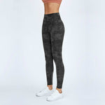 SHINBENE Classical 4.0Version Camo-Panther Fitness Workout Leggings Women Naked-feel 7/8 Length Squat Proof Gym Sport Tights