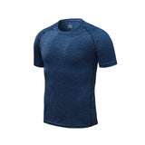 Men's Running T-Shirts, Quick Dry Compression Sport T-Shirts, Fitness Gym Running Shirts, Soccer Shirts Men's Jersey Sportswear
