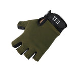 SPORTSHUB Anti-skid Half Finger Gym Gloves Body Building Training Wrist Glove for Dumbbell Fitness Exercise Weightlifting NR0119