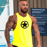 New Fashion Cotton Sleeveless Shirts Tank Top Men Fitness Shirt Mens Singlet Bodybuilding Workout Gym Vest Fitness Men