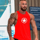 New Fashion Cotton Sleeveless Shirts Tank Top Men Fitness Shirt Mens Singlet Bodybuilding Workout Gym Vest Fitness Men