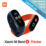 2020 Xiaomi Mi Band 5 New Miband5 Spo2 Smart AI Voice Assistant Heart Rate Sleep Step Swim Sport Monitor APP Push Reminder Alarm