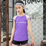 Kids Sports Running Set Girl Sport Suit Jogging Yoga Leggings Underwear Sportswear Gym Tights Fitness Tracksuit Training Clothes