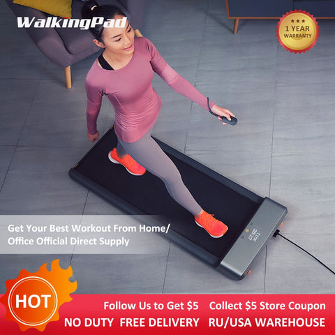 Hot Sale WalkingPad A1 Smart Electric Foldable Treadmill Jog Walk Aerobic Sport Fitness Equipment For Home Xiaomi Ecosystem