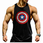 New Fashion Cotton Sleeveless Shirts Tank Top Men Fitness Shirt Mens Singlet Bodybuilding Workout Gym Vest Fitness Men