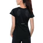 CALOFE 2020 Women Summer T Shirts Slim  Sports Fitness Short Sleeve Tops Mesh Womens Gym Shirt Sport Wear T shirt