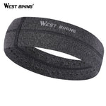 WEST BIKING Elastic Sweatband Sports Gym Hair Band Anti-Slip Breathable Women Men Basketball Fitness Volleyball Yoga Headband