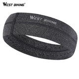 WEST BIKING Elastic Sweatband Sports Gym Hair Band Anti-Slip Breathable Women Men Basketball Fitness Volleyball Yoga Headband