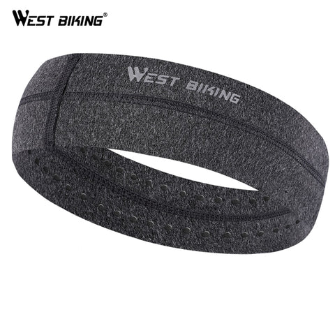 WEST BIKING Elastic Sweatband Sports Gym Hair Band Anti-Slip Breathable Women Men Basketball Fitness Volleyball Yoga Headband